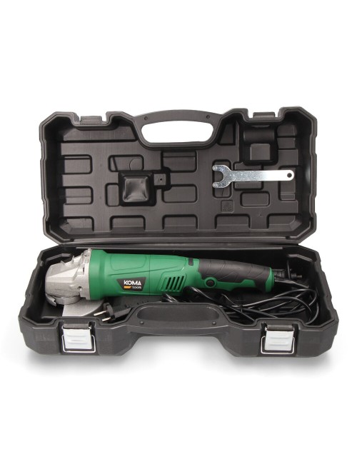 Amoladora angular electrica con maletin, ø125 mm, 1050 w