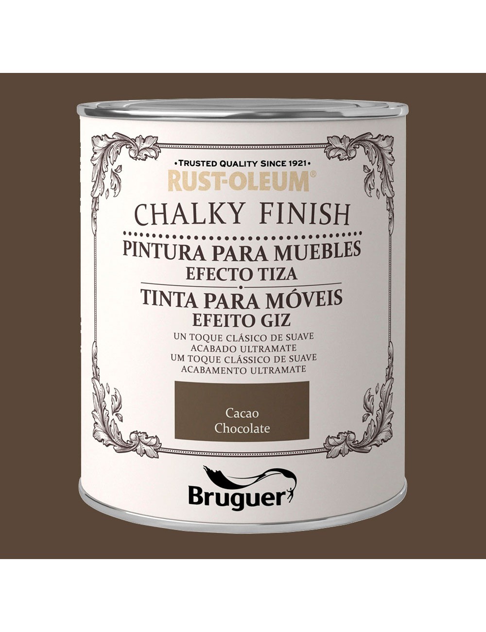 Rust-oleum chalky finish muebles cacao, 750 ml