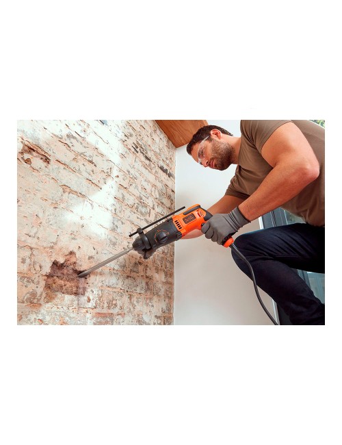Martillo sds-plus 650w behs01k-qs black+decker