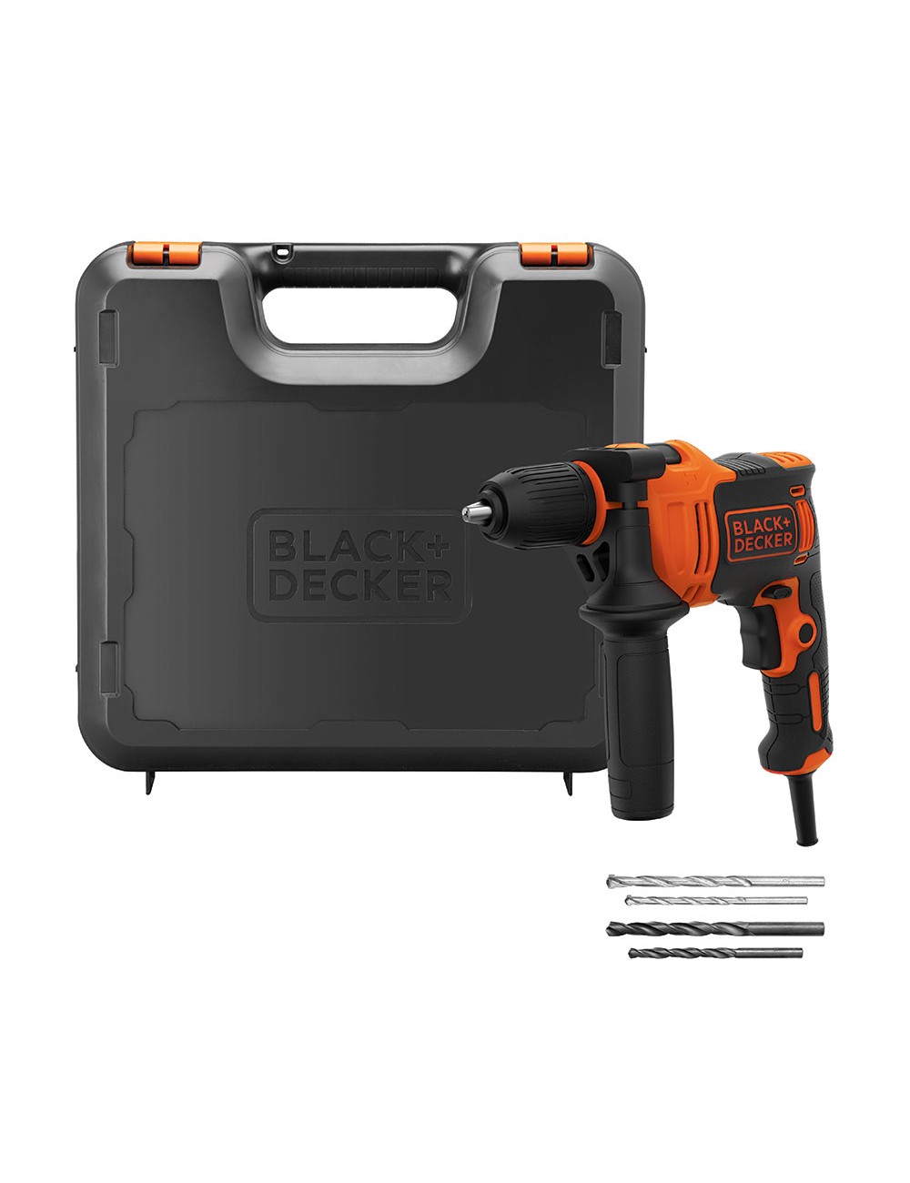 Taladro percutor 710w beh710k-qs black+decker