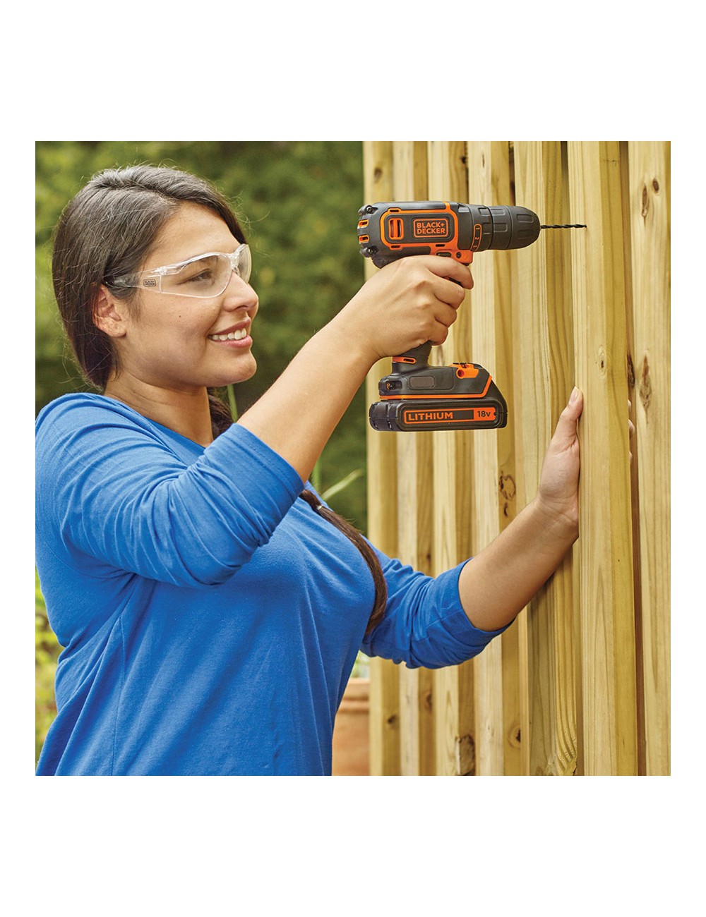 Taladro atornillador 18v bdcdc18k-qw black+decker