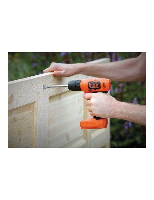 Taladro atornillador ultra compacto 7,2v bdcd8-qw black+decker