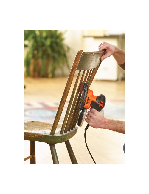 Lijadora de detalle mouse® 120w ka2000-qs black+decker