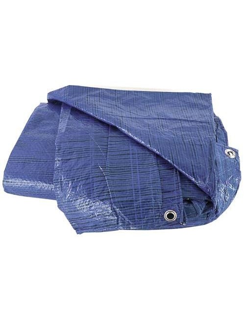 Toldo de Plástico Ligero Azul  4x5 m