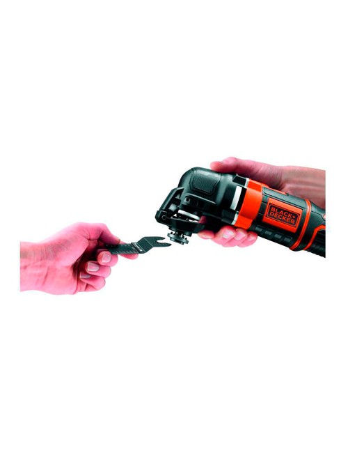 Multi-herramienta oscilante 300w mt300ka-qs black+decker