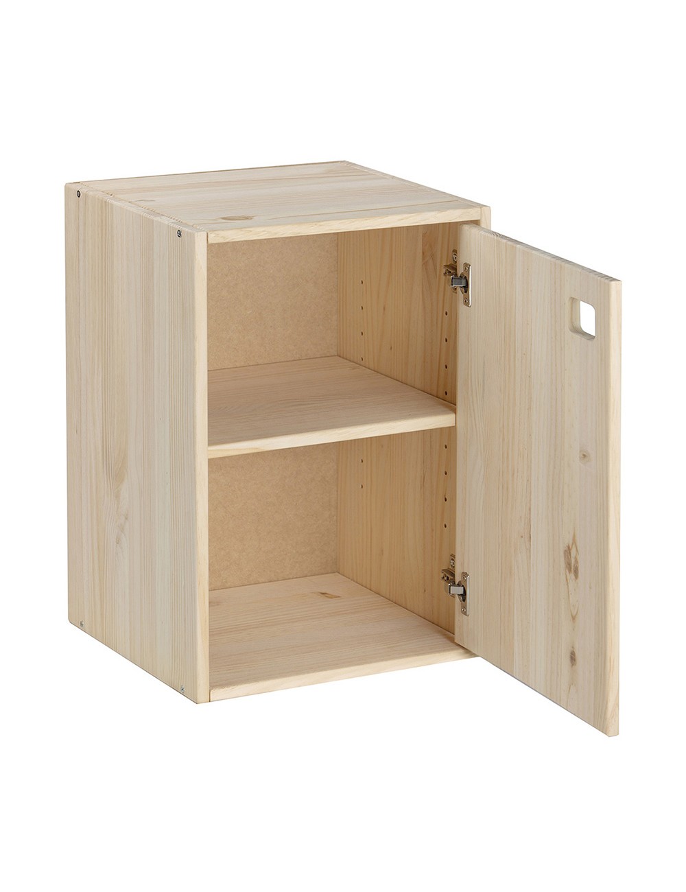 Mueble dinamic 1 puerta pino macizo 37,3 x 33 x 53,5 cm