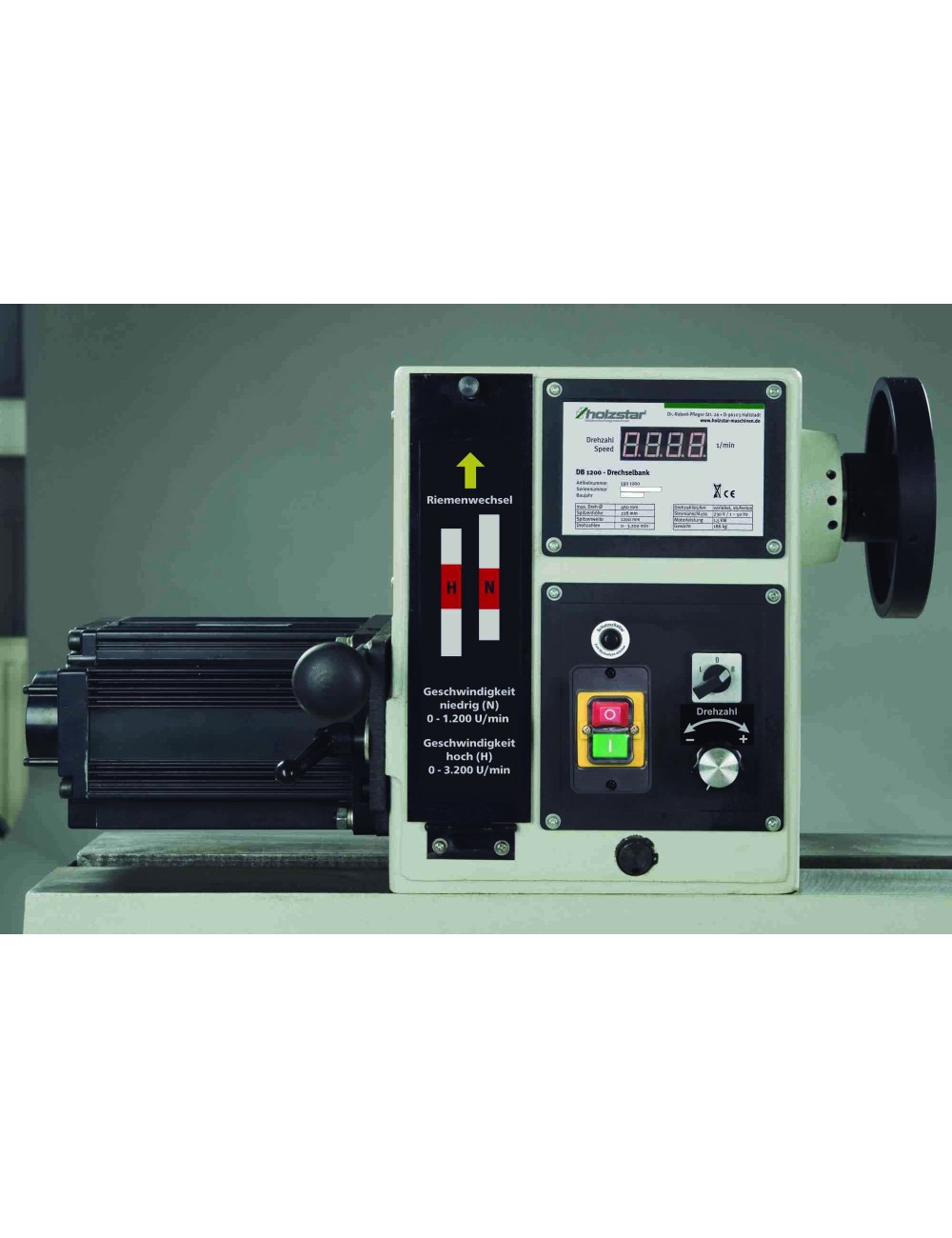 Torno madera Holzstar DB 1202 DB 1202