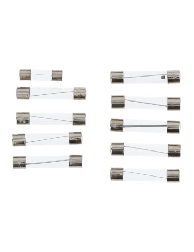 Set de 10 fusibles variados de cristal para coche dunlop colores / modelos surtidos