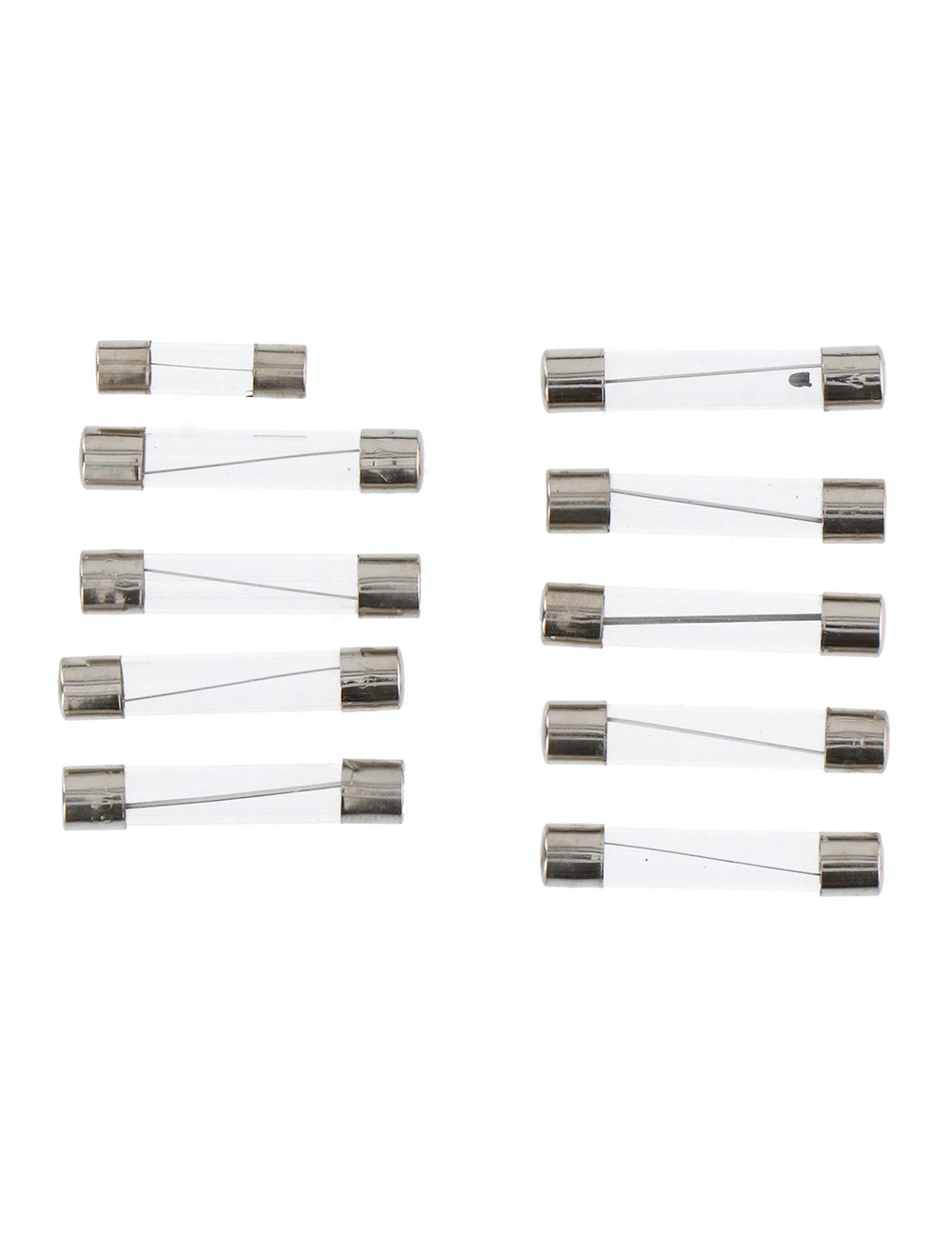 Set de 10 fusibles variados de cristal para coche dunlop colores / modelos surtidos