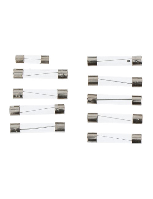 Set de 10 fusibles variados de cristal para coche dunlop colores / modelos surtidos