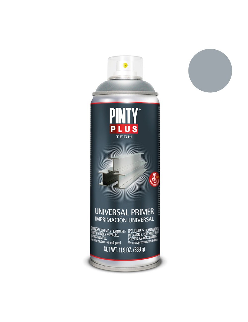 Pintura en spray pintyplus tech 520cc imprimación universal gris i113 Pintura en spray pintyplus tech 520cc imprimación universal gris i113