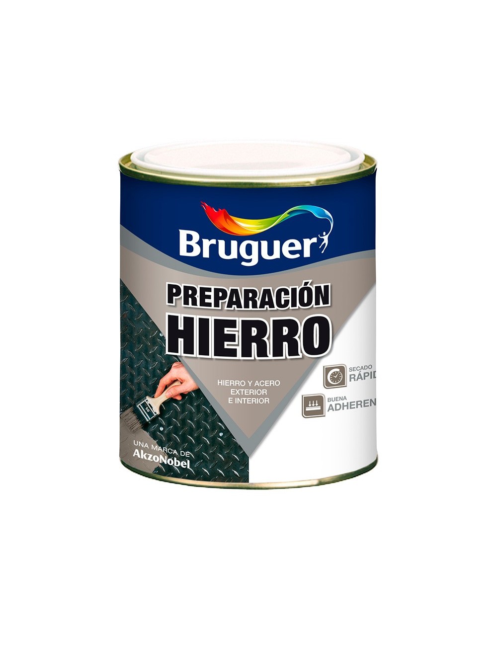 Preparacion para hierro-secado rapido 0.750l gris 5322601 bruguer Preparacion para hierro-secado rapido 0.750l gris 5322601 bruguer