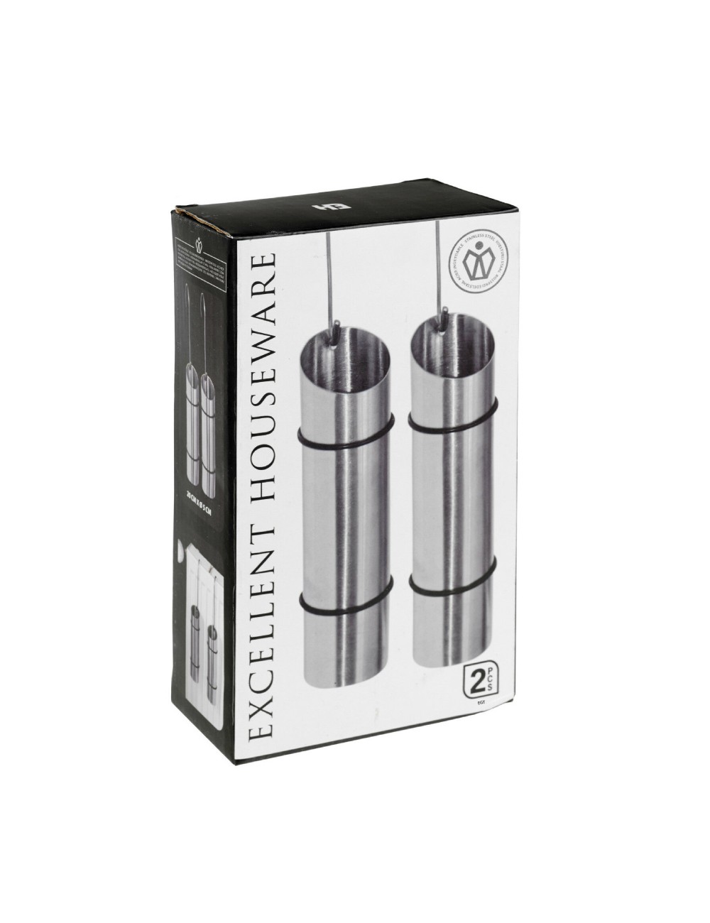 Conjunto de 2 humidificadores inoxidables