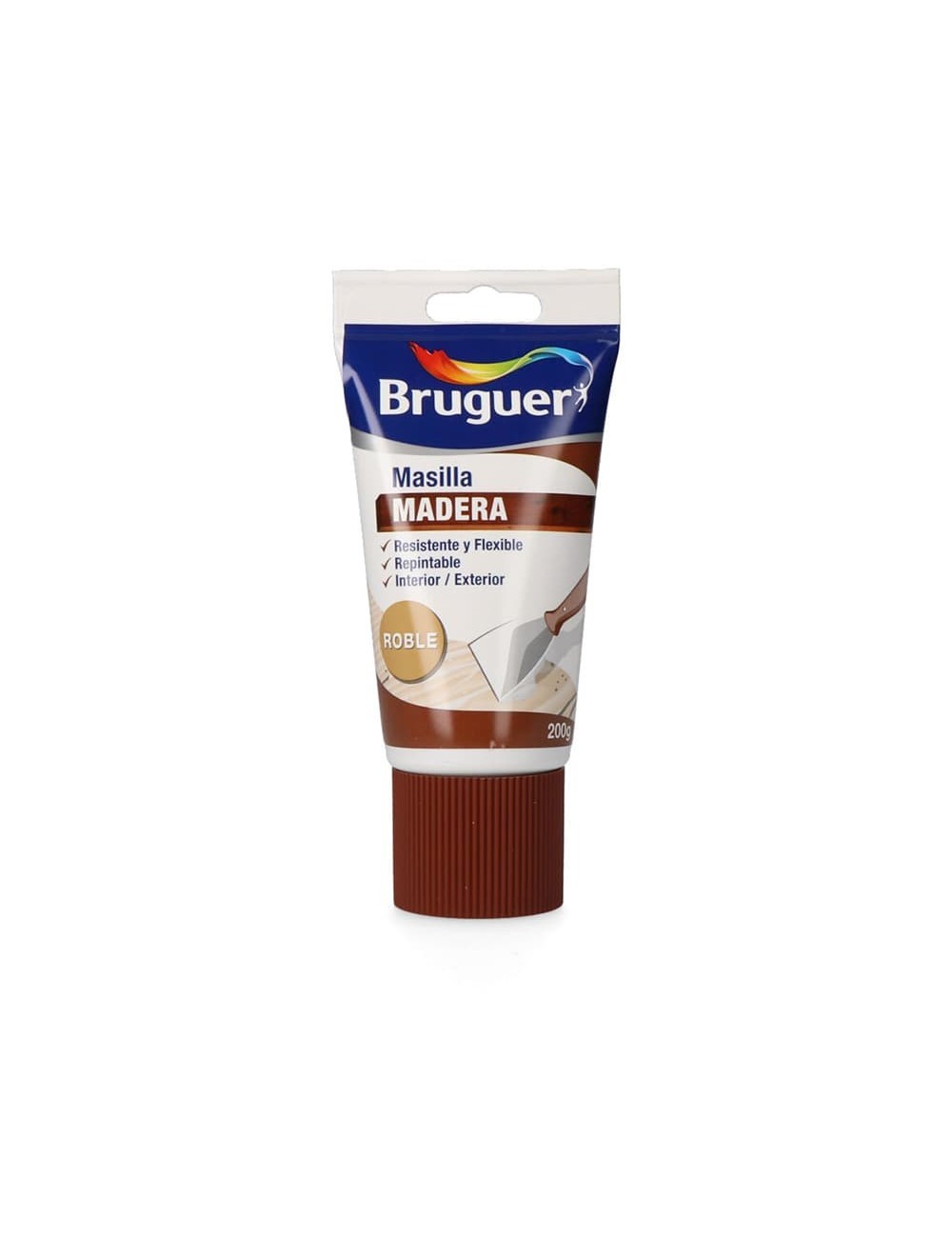 Masilla madera roble 200g 5196386 bruguer Masilla madera roble 200g 5196386 bruguer