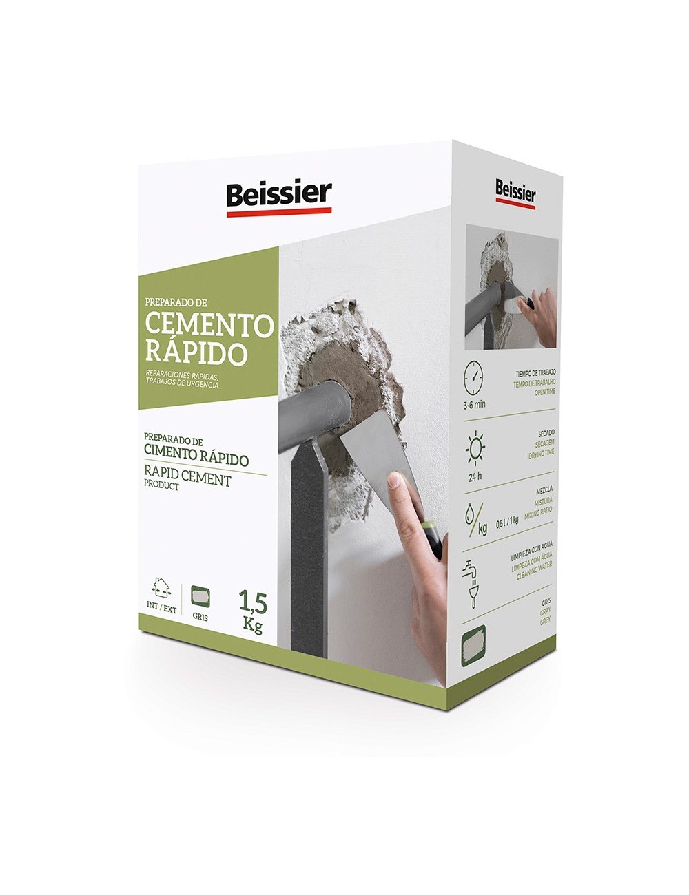 Beissier cemento rapido 1,5kg 70166-002 Beissier cemento rapido 1,5kg 70166-002