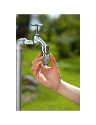 Adaptador macho 1/2", blister