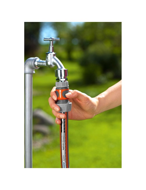 Conector rapido manguera 3/4", blister