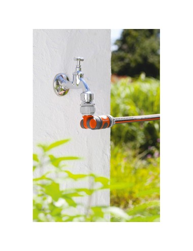 Conector articulado con adaptadores 1", 3/4", 5/8, 1/2", blister