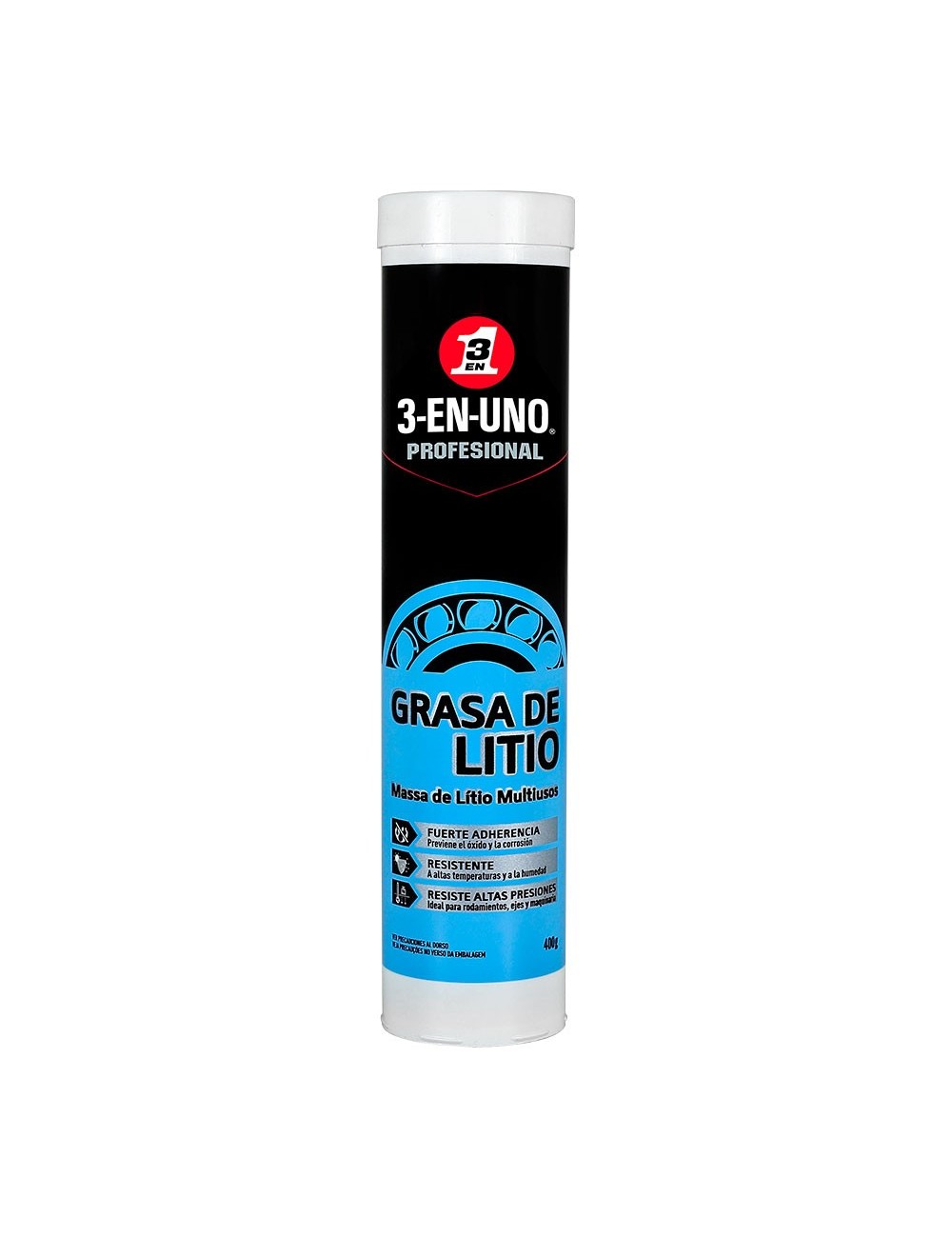 Tubo de grasa de litio multiusos 400g 34223/37 3 en 1 Tubo de grasa de litio multiusos 400g 34223/37 3 en 1