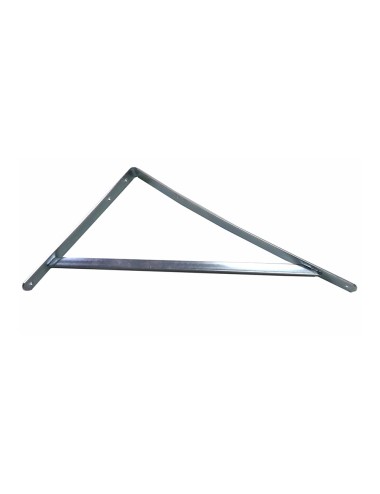 Escuadra de acero zincado fortex 33 x 50 cm