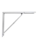 Escuadra de acero plegable abat-plan blanco 40 x 52 cm
