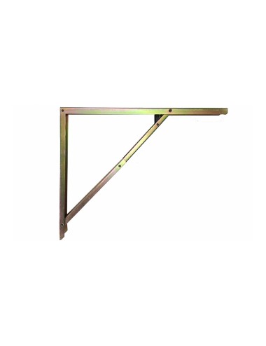 Escuadra de acero plegable abat-plan bicromatado 40 x 52 cm