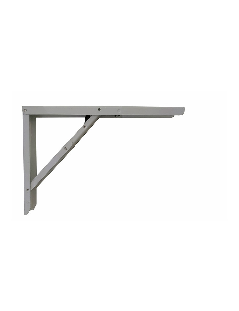 Escuadra de acero plegable abat-table plata 30 x 40 cm