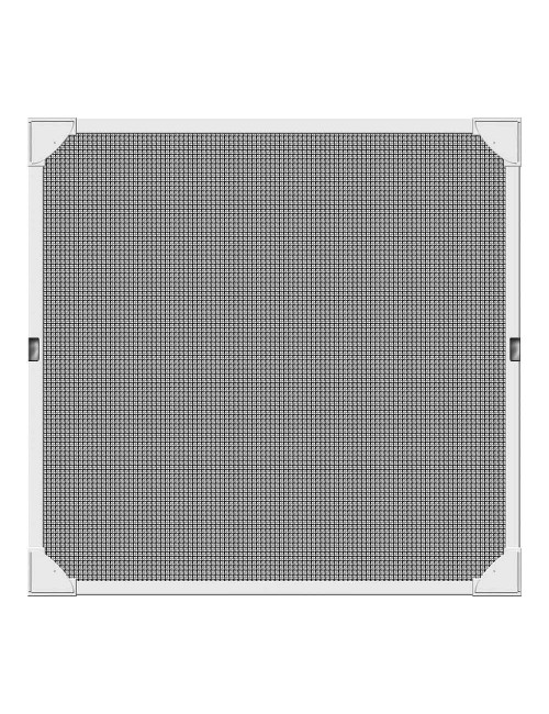Mosquitera con marco magnetico blanco 120x120cm