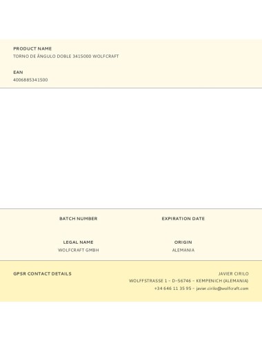 Torno de ángulo doble