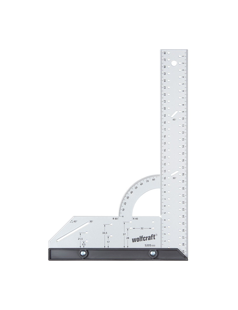 Escuadra universal, lado 300 mm