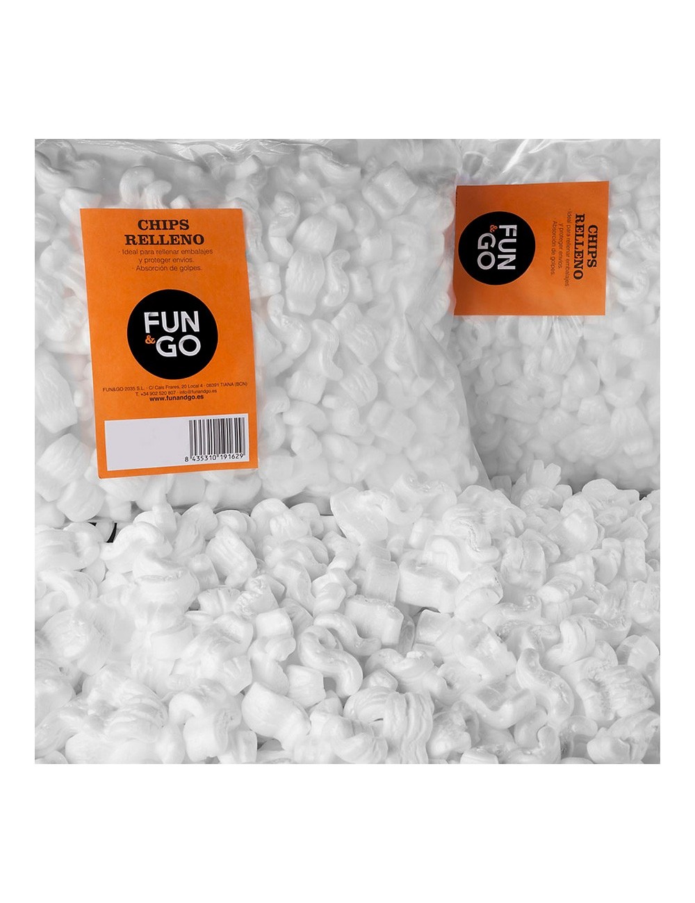 Chips relleno 0,010m³ (b) Chips relleno 0,010m³ (b)