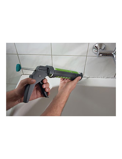 Pistola selladora mg 100 para silicona y fibra acrílica 4351000 wolfcraft