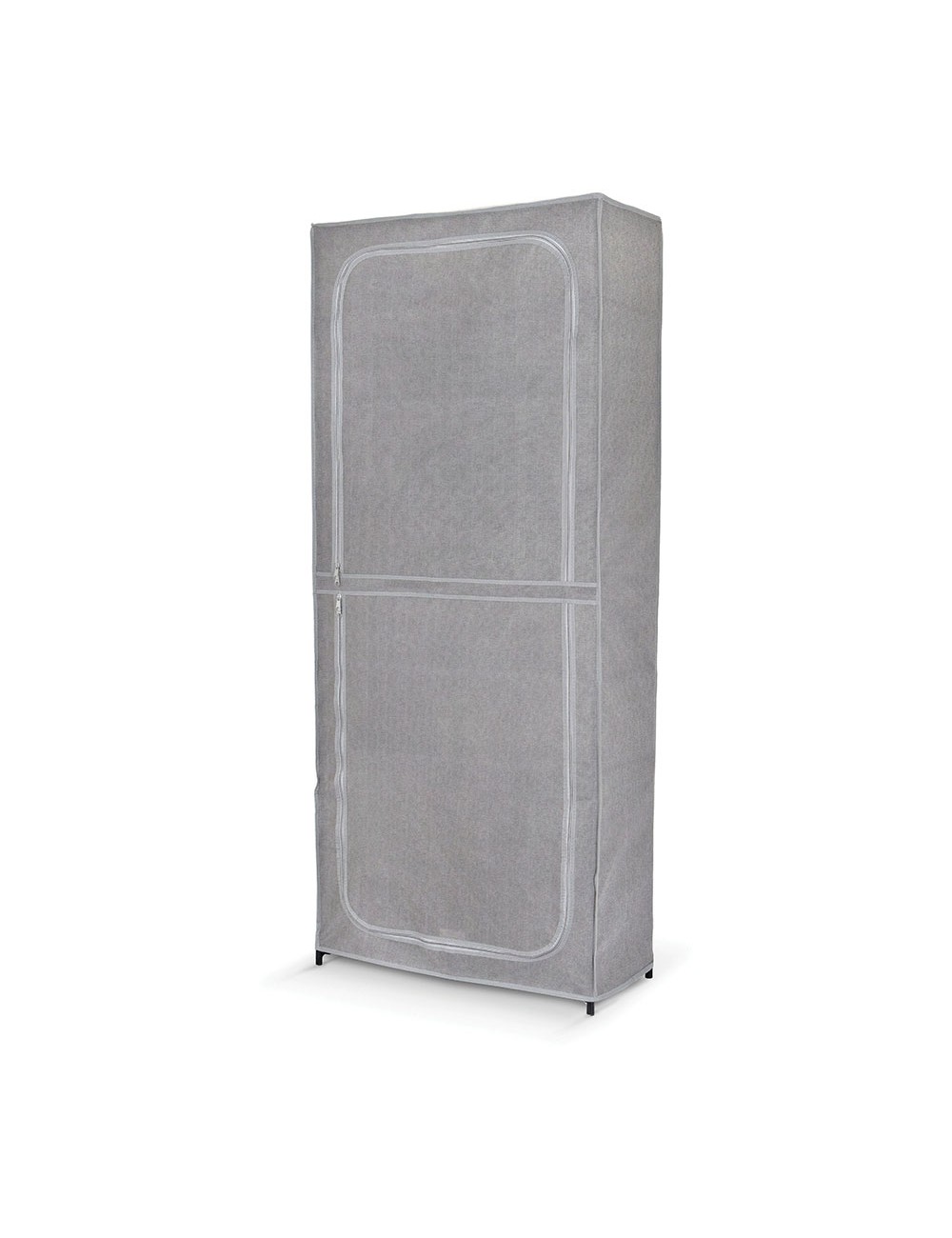 Armario zapatero doble con funda 160 x 68 x 30 cm