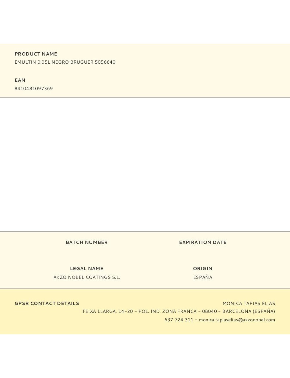 Colorante líquido superconcentrado emultin 50 ml negro