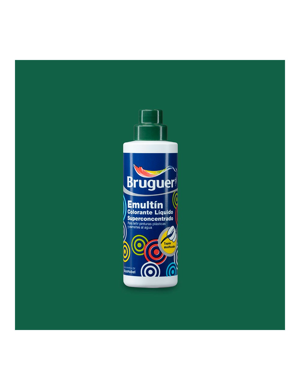 Colorante líquido superconcentrado emultin 50 ml esmeralda