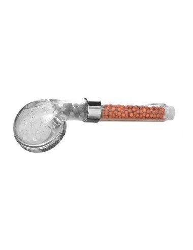 Mango de ducha filtrante con piedras minerales relajantes