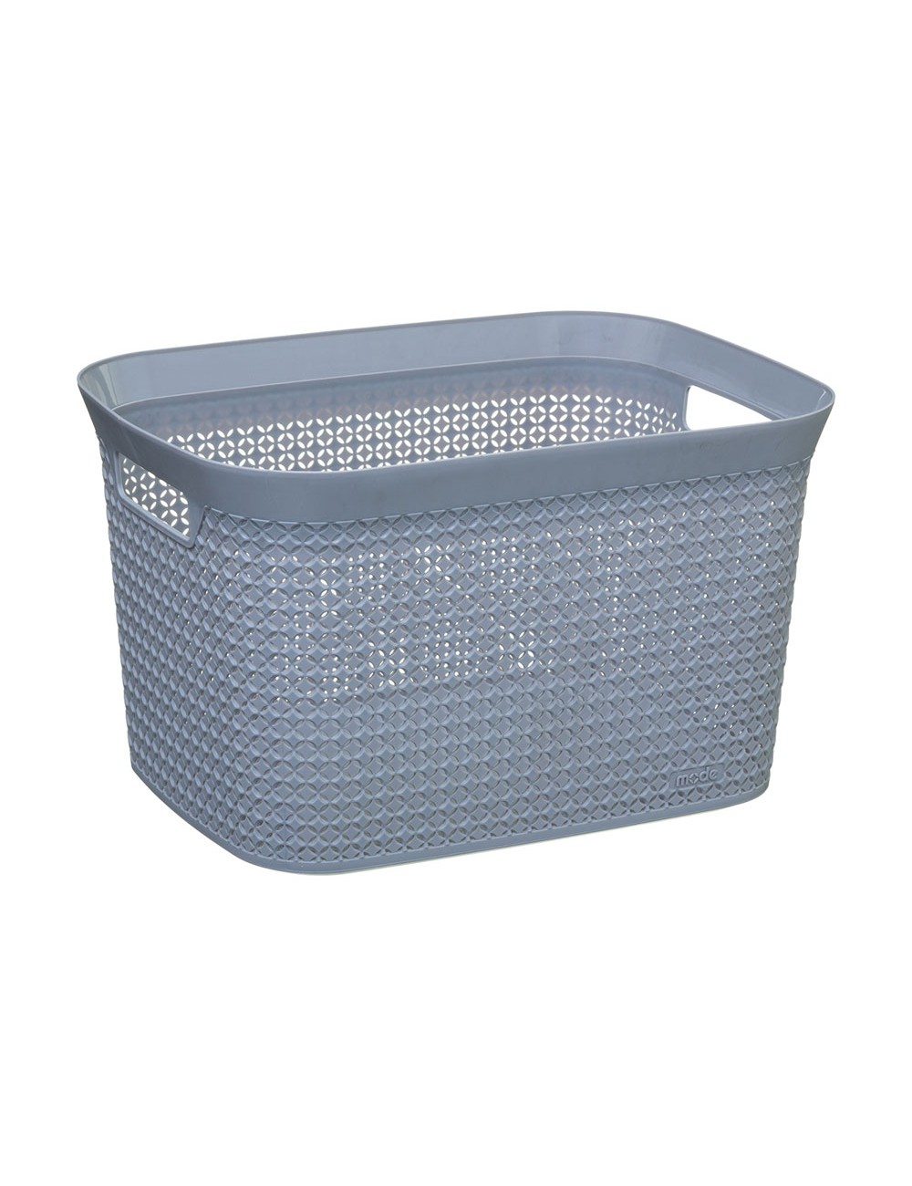 Cesto para ropa 25 l, color gris 41,5 x 31,2 x 25,7 cm