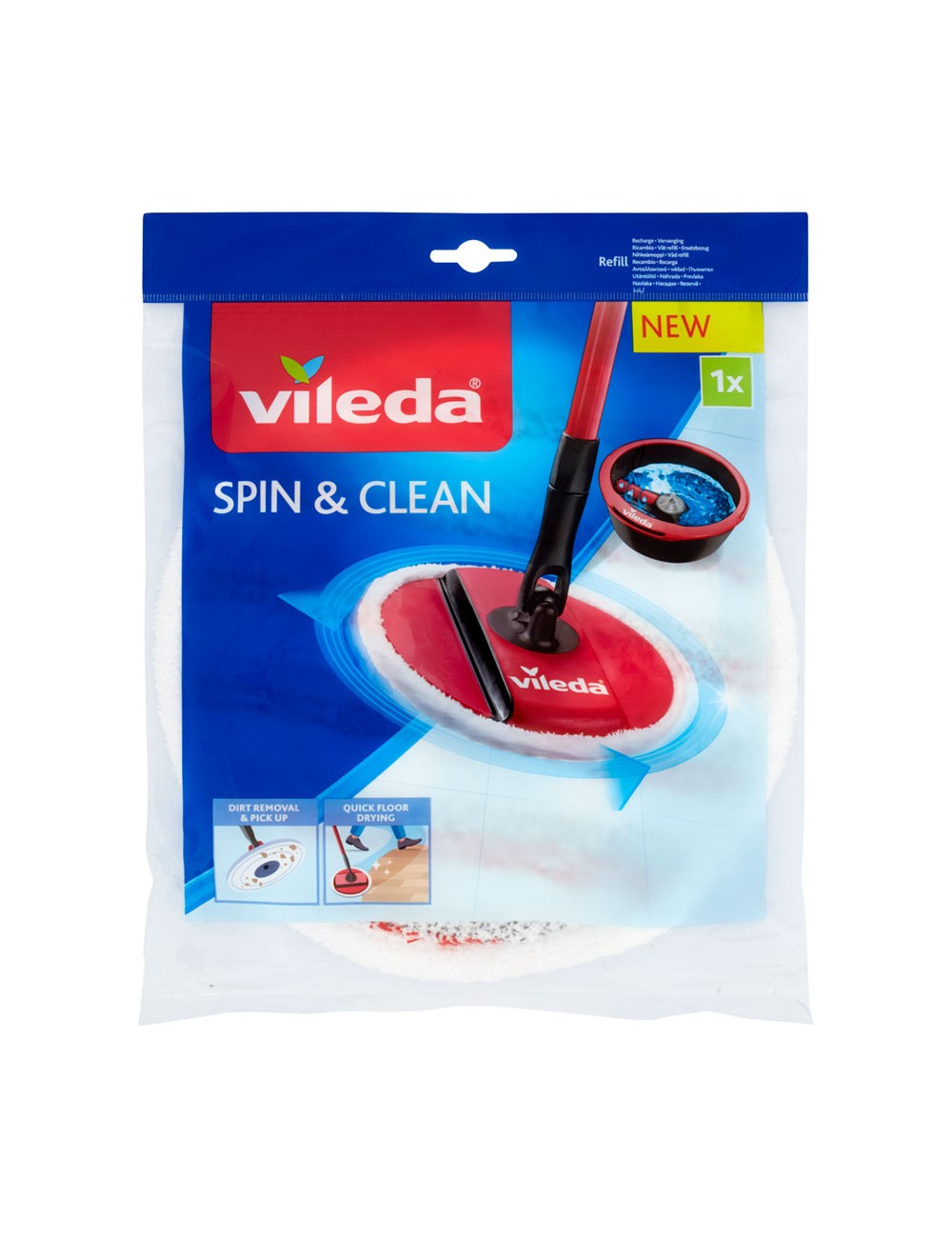 Recambio fregona giratoria spin & clean