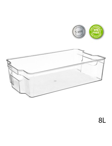 Organizador para frigorífico 8 l 37 x 22 x 10 cm