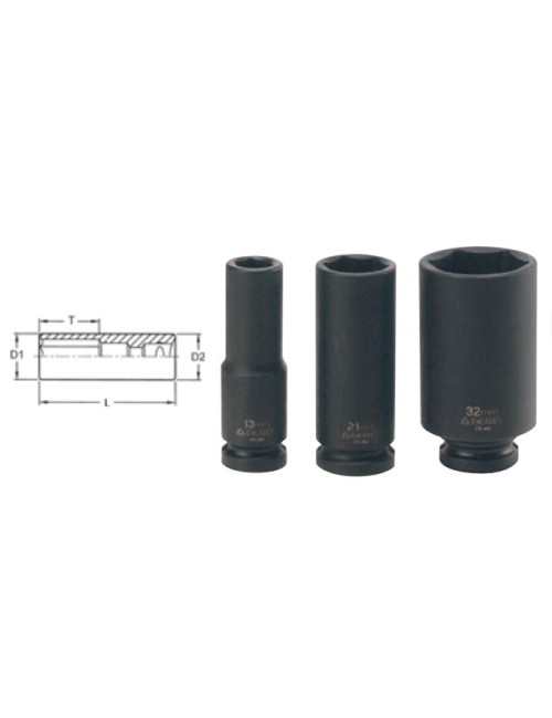 VASO DE IMPACTO LARGO 1/2' 920623N