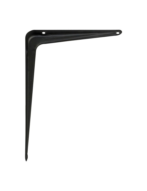 Escuadra de acero negro (s) 6036 150 x 125 mm