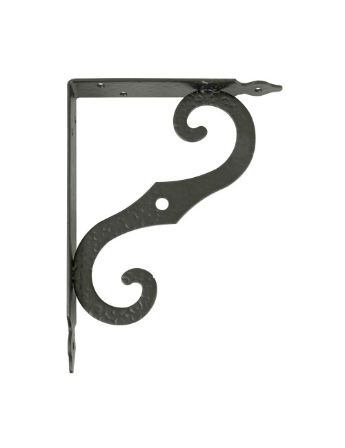 Escuadra de acero negro (s) 201 150 x 115 mm