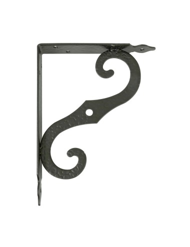 Escuadra de acero negro (s) 202 200 x 150 mm