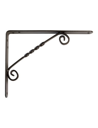 Escuadra de acero negro (s) 8839 250 x 200 mm