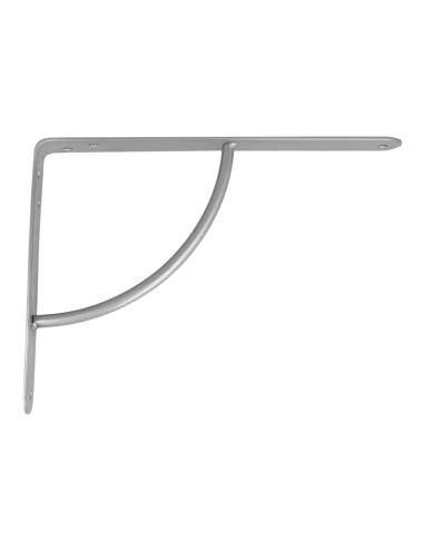 Escuadra de acero gris metal (s) 8850 200 x 150 mm