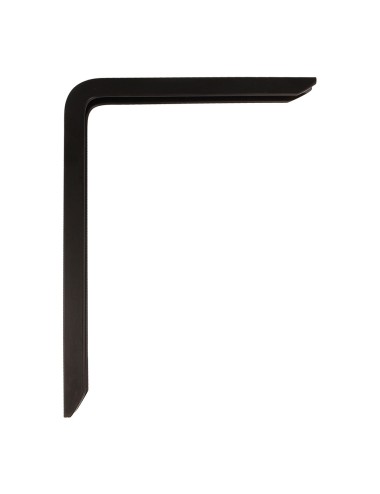 Escuadra de aluminio negro (d) 21110 4plus 250 x 150 mm