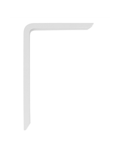 Escuadra de aluminio blanco (d) 21115 4plus 350 x 200 mm