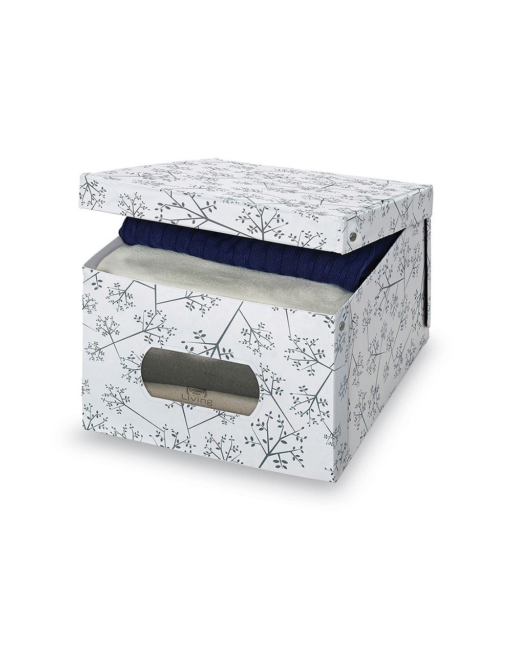 Caja guarda ropa vinilo l bon ton 39x50x24cm Caja guarda ropa vinilo l bon ton 39x50x24cm