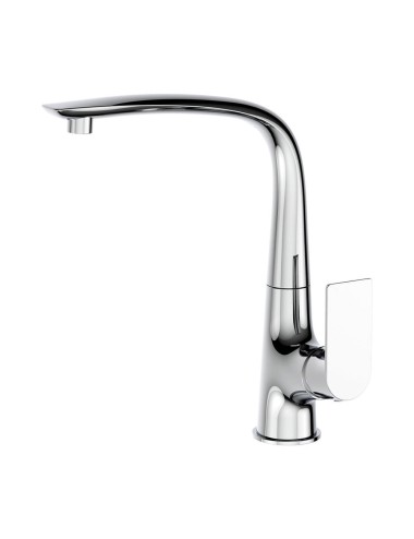 Grifo monomando de cocina caño alto serie cascais