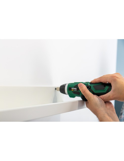 Atornillador a bateria reversible, 3,6v litio-ion 1300 mah, con 53 accesorios, 175 x 148 mm